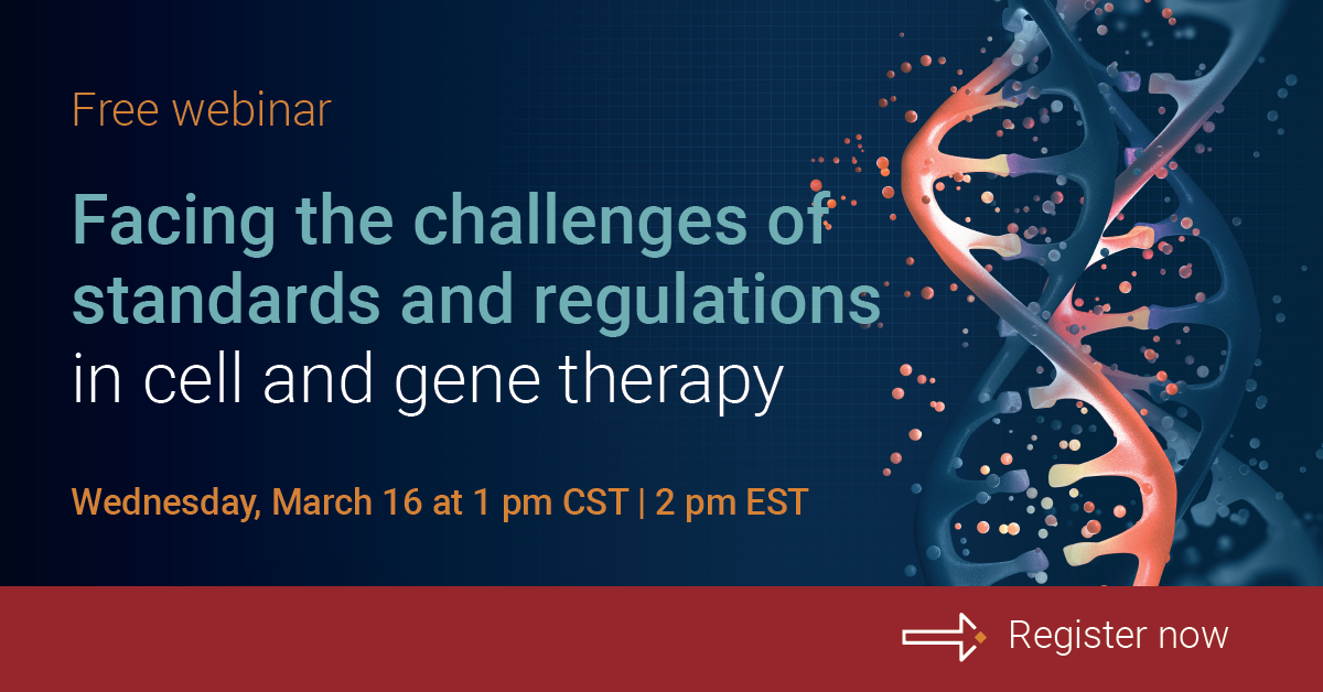 Webinar Facing the challenges of standards and regulations for cell