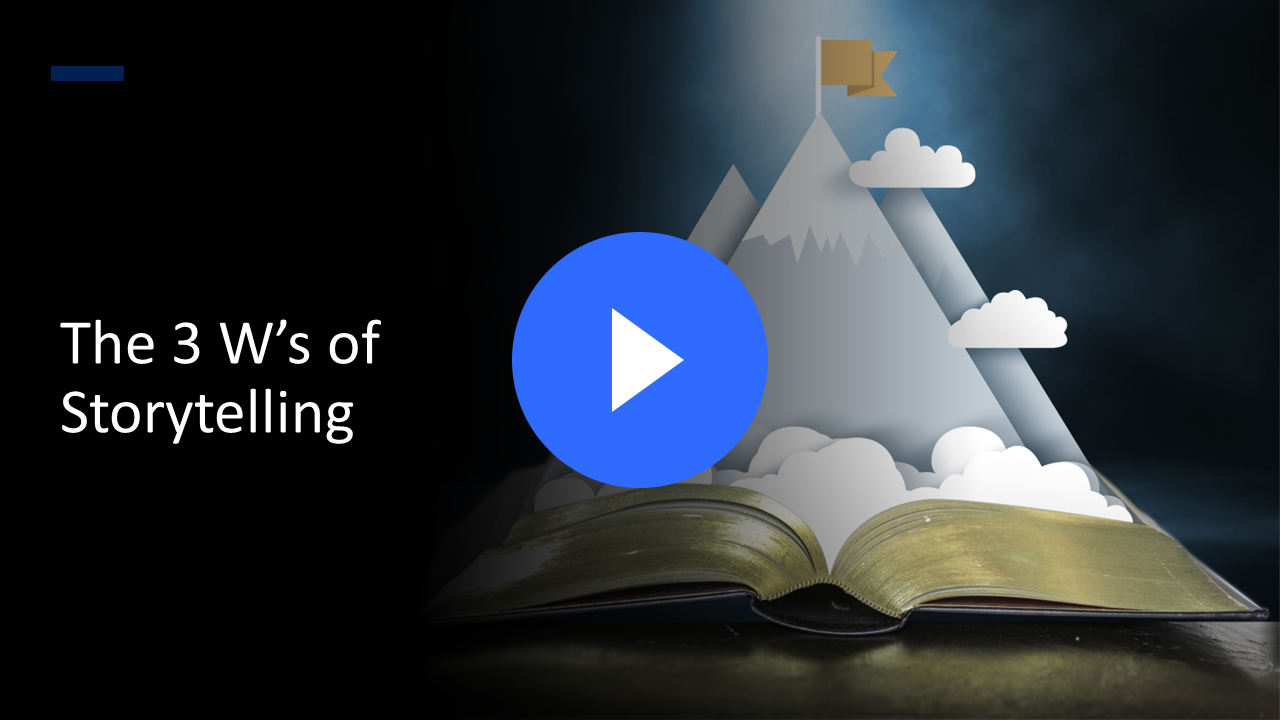 'Power of Storytelling' webcast