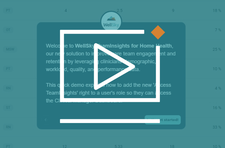WellSky TeamInsights Demo