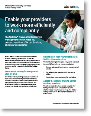 Overview of WellSky Community Services Training Center