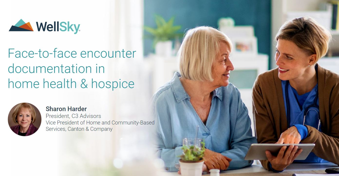 Face-to-face encounter documentation in home health and hospice